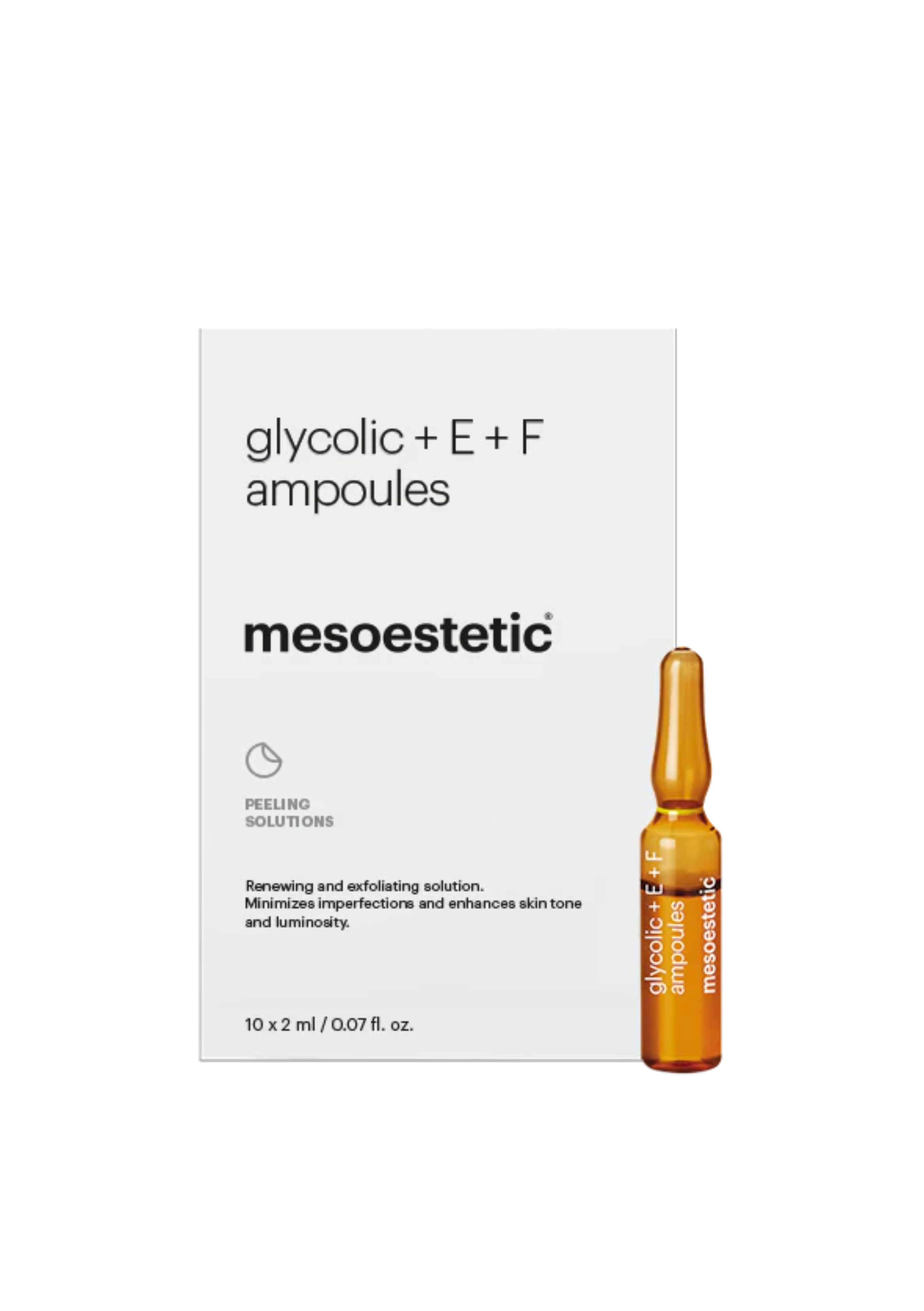 Mesoestetic Glycolic + E + F Ampoules
