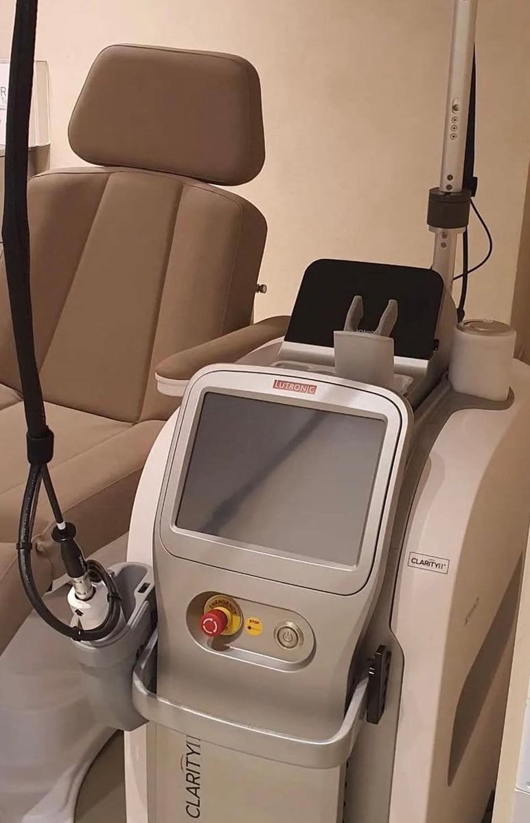 Laserontharing met Clarity II laser bij Lumé Dermal Clinicians in Dordrecht